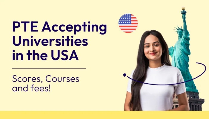 PTE Accepted Universities in USA